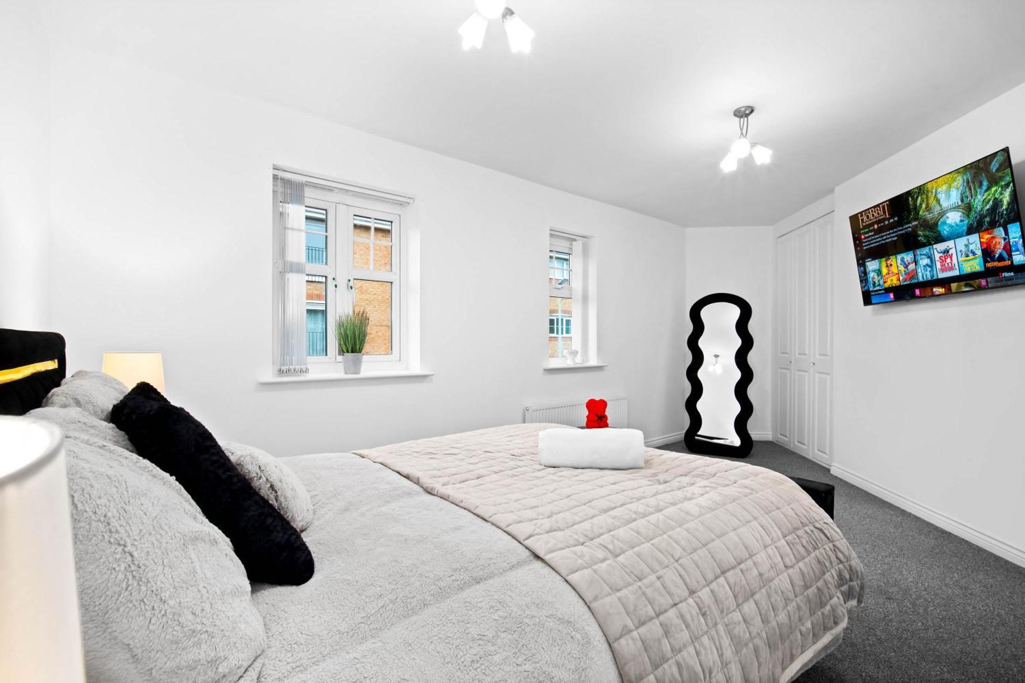 Harmony House 3 Bedroom New Build For Families, Contractors, Black Country Museum Sleeps 6 팁턴 외부 사진